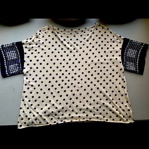 Japanese tee shirt, polka dot